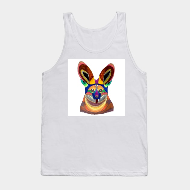 Bat-eared Fox Tank Top by JimLorman